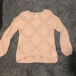 Pink sweater